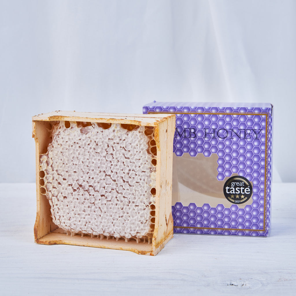 Scottish Heather Honeycomb Section
