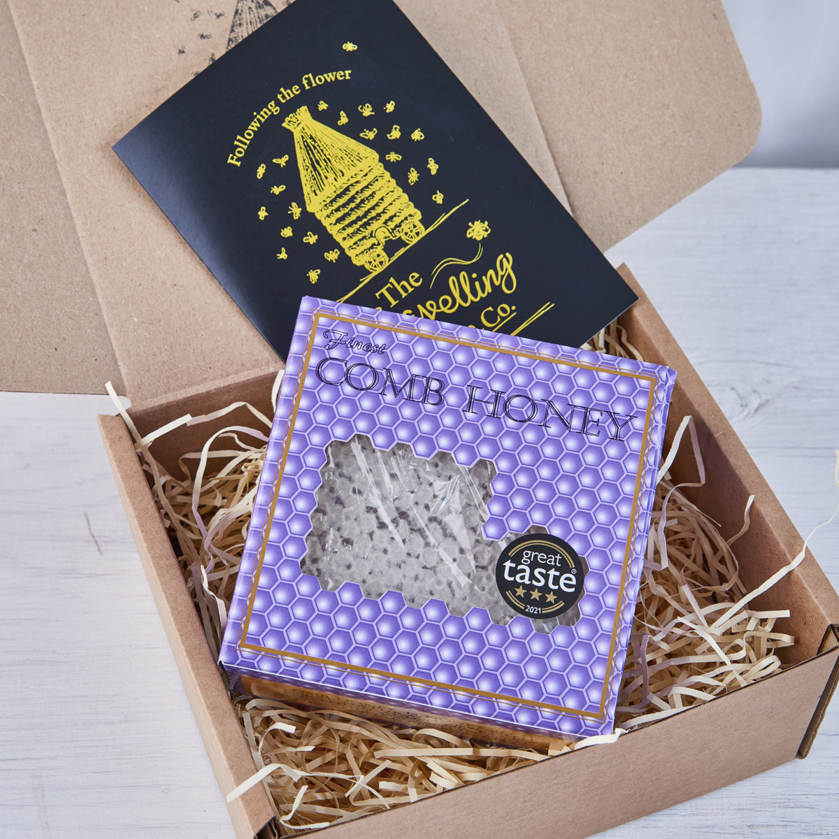 Scottish Heather Honeycomb Section