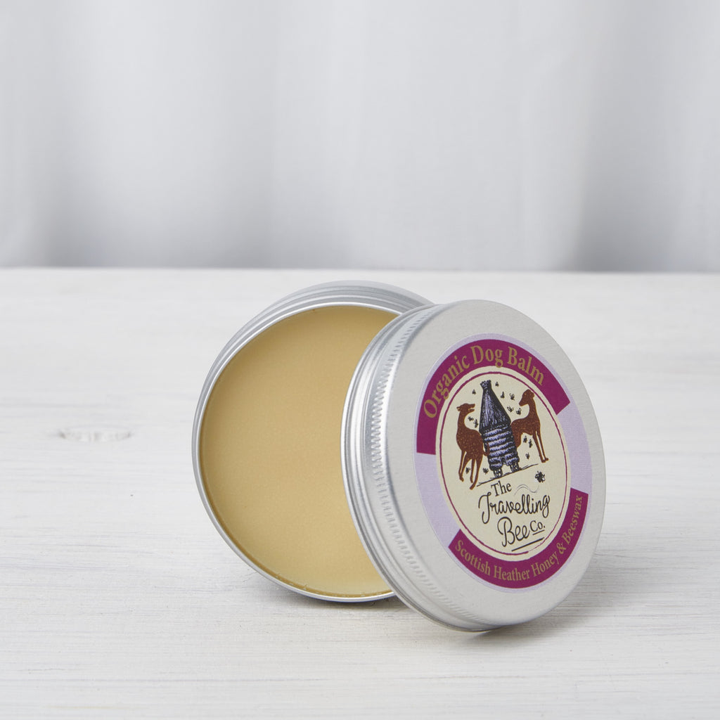 Organic Dog Balm with Scottish Heather Honey & Beeswax