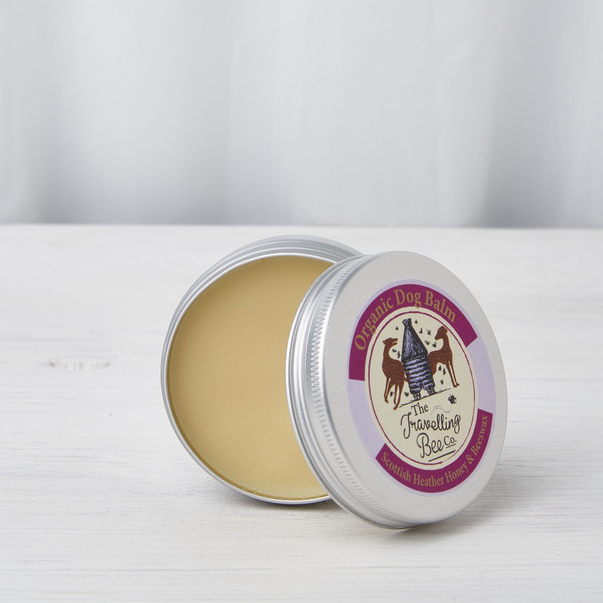 Organic Dog Balm with Scottish Heather Honey & Beeswax