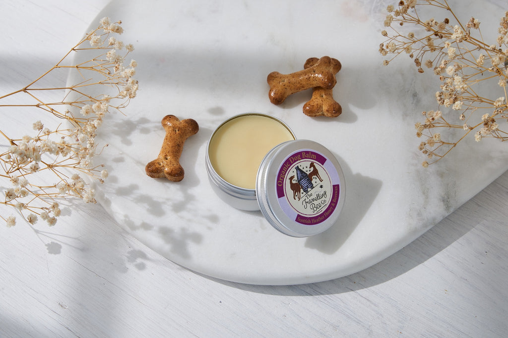 Organic Dog Balm with Scottish Heather Honey & Beeswax
