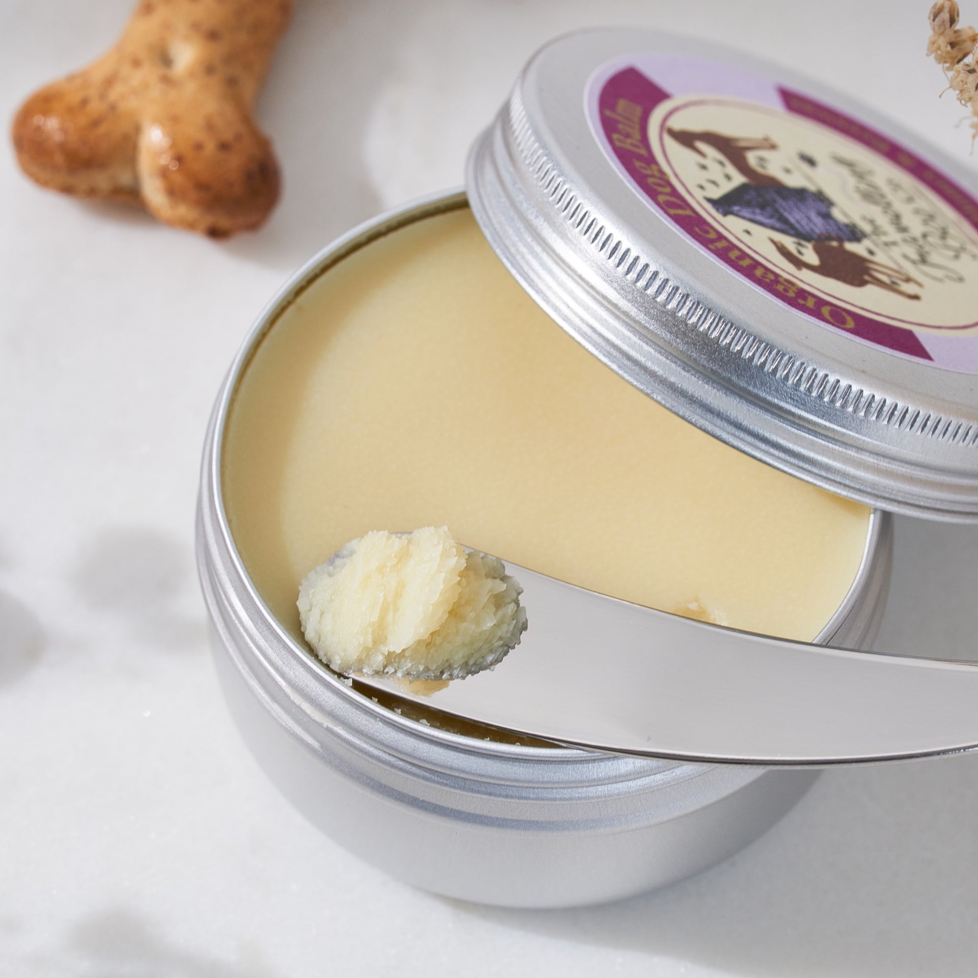 Organic Dog Balm with Scottish Heather Honey & Beeswax
