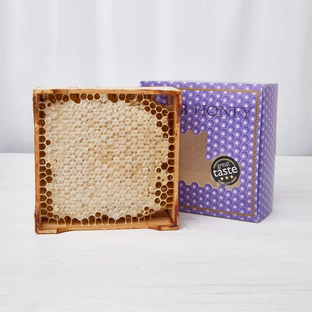 Scottish Heather Honeycomb Section