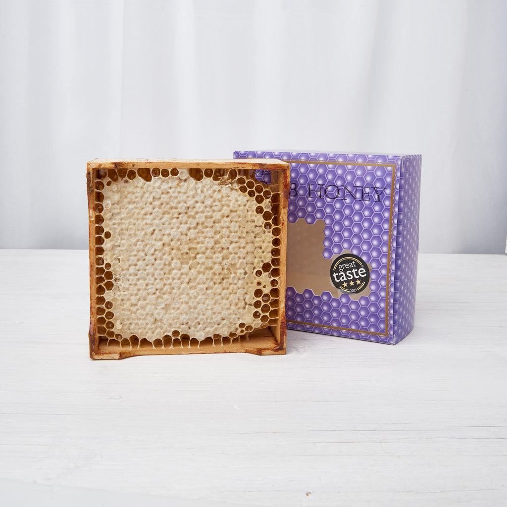 Scottish Heather Honeycomb Section