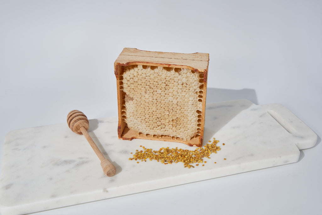 Scottish Heather Honeycomb Section