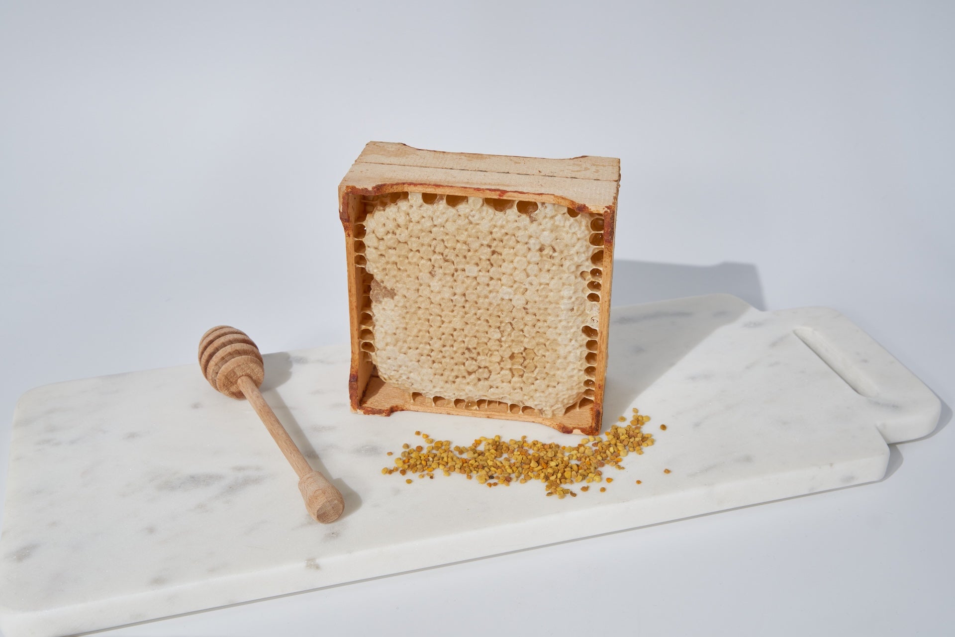 Scottish Heather Honeycomb Section