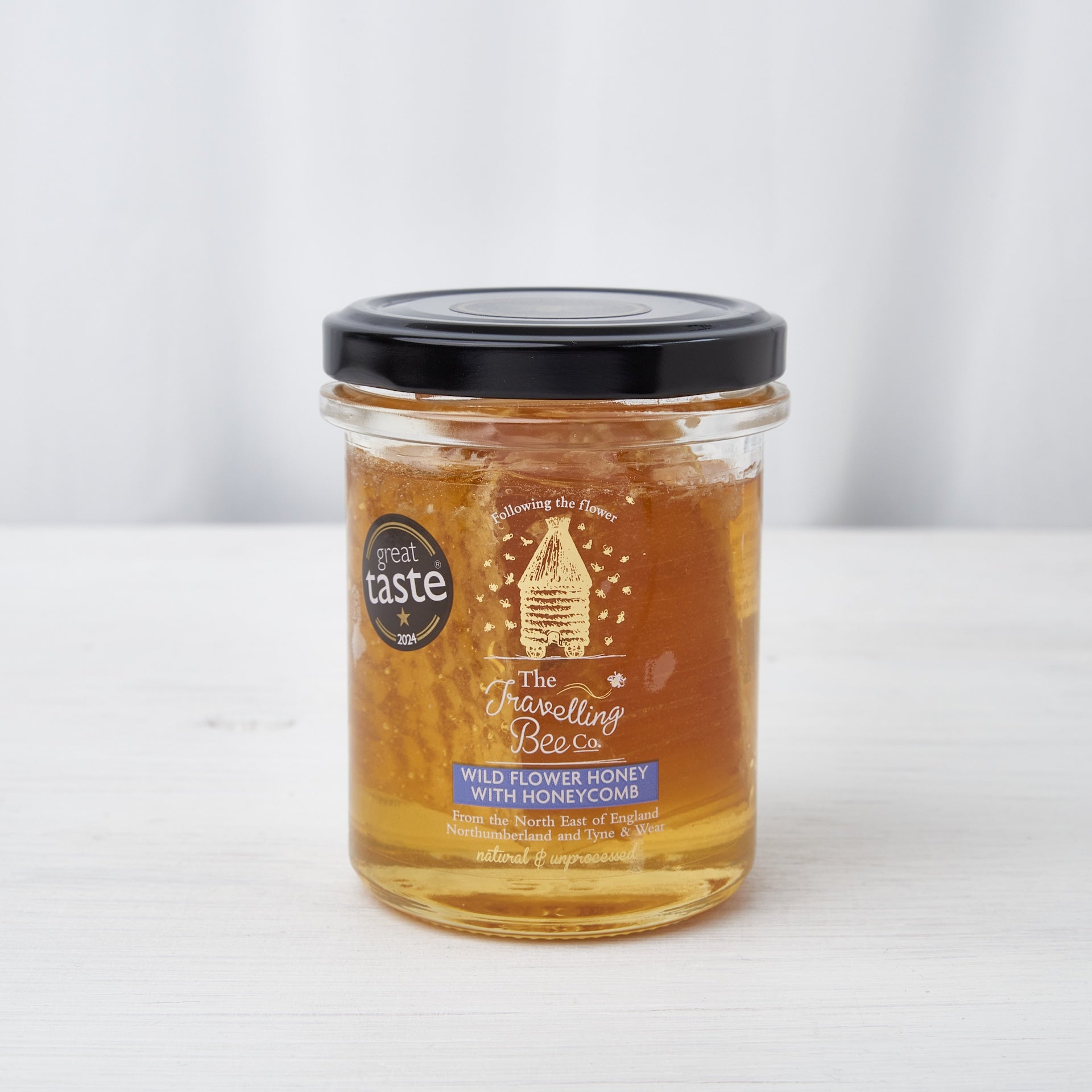 Wild Flower Honey with Honeycomb