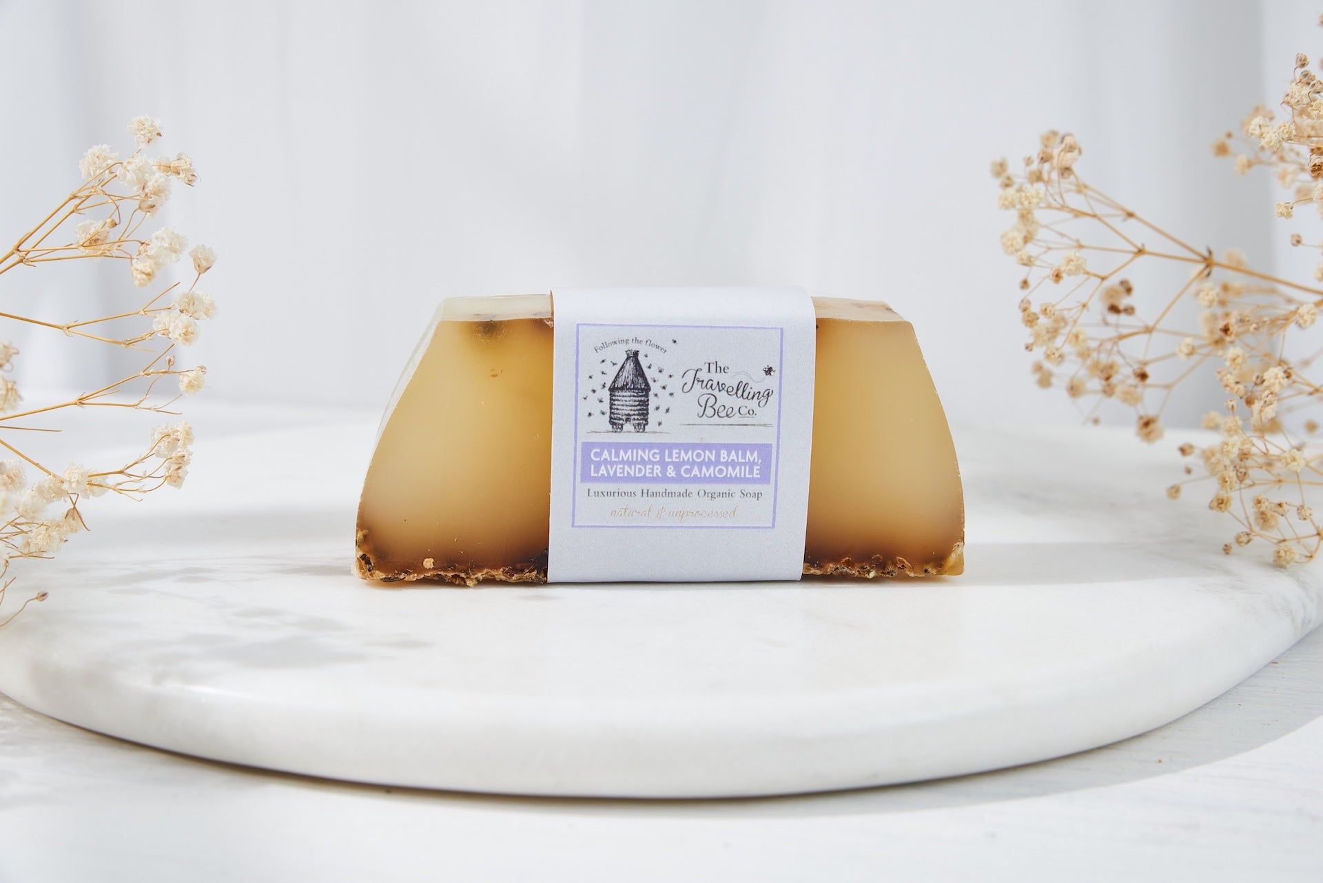Calming Lemon Balm, Lavender and Camomile Soap