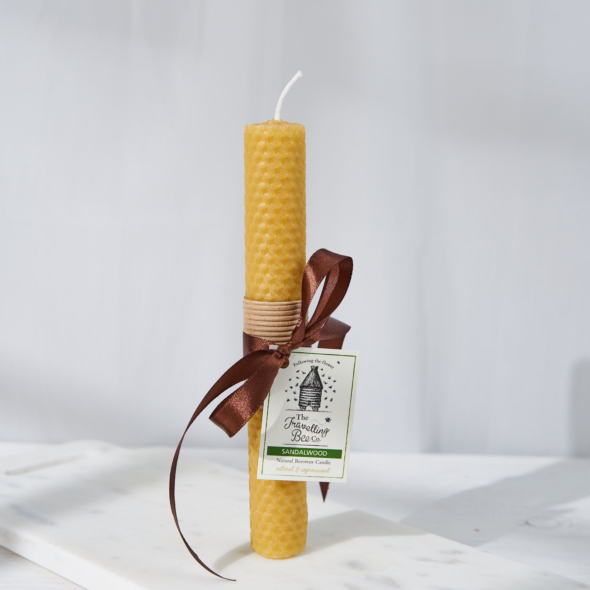 Beeswax Sandalwood Candle
