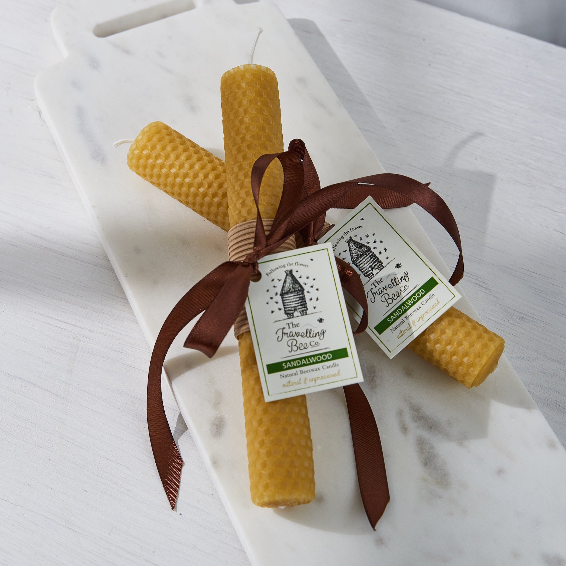 Beeswax Sandalwood Candle